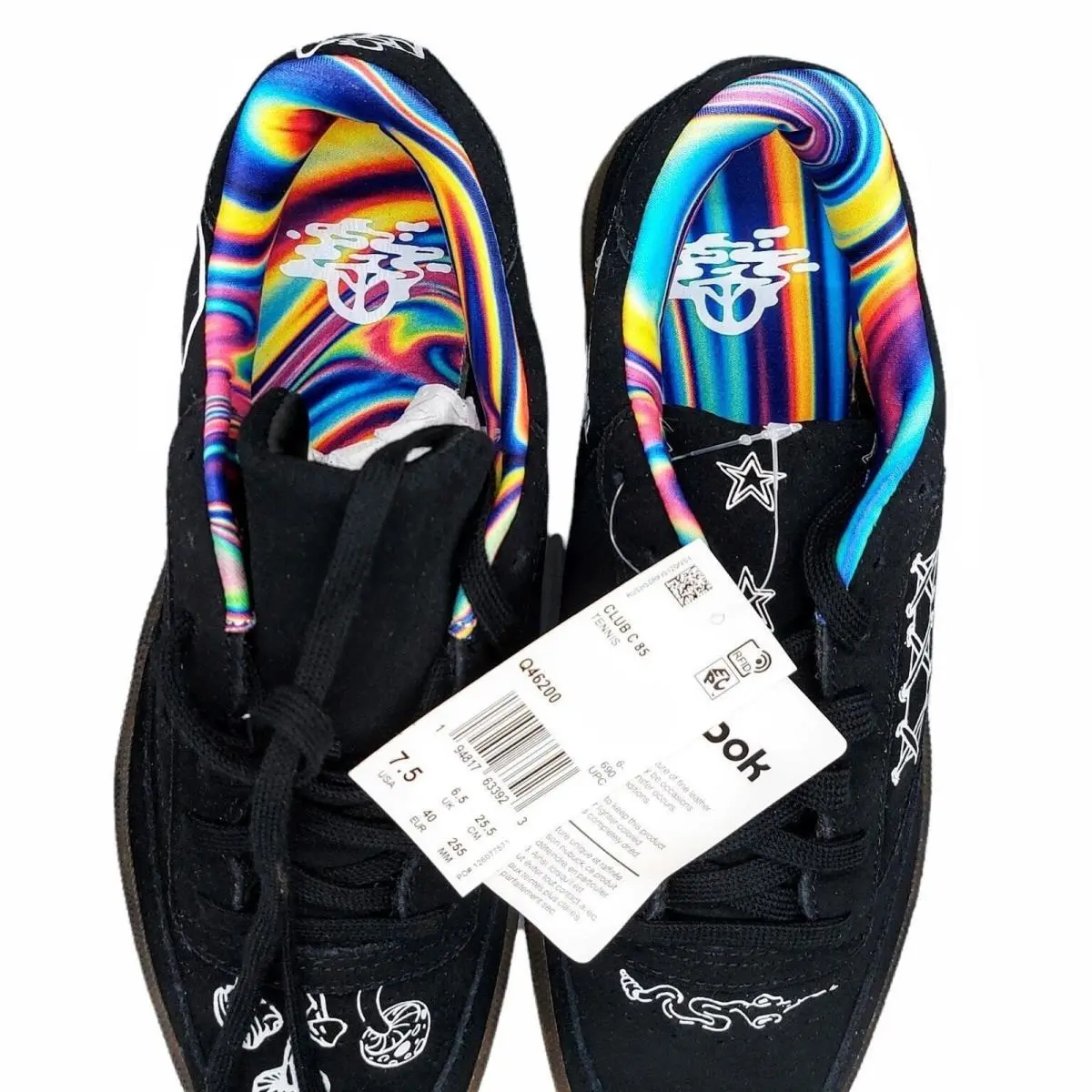 Reebok shoes - Reebok Club C 85 - Club - Q46200 - Black 0