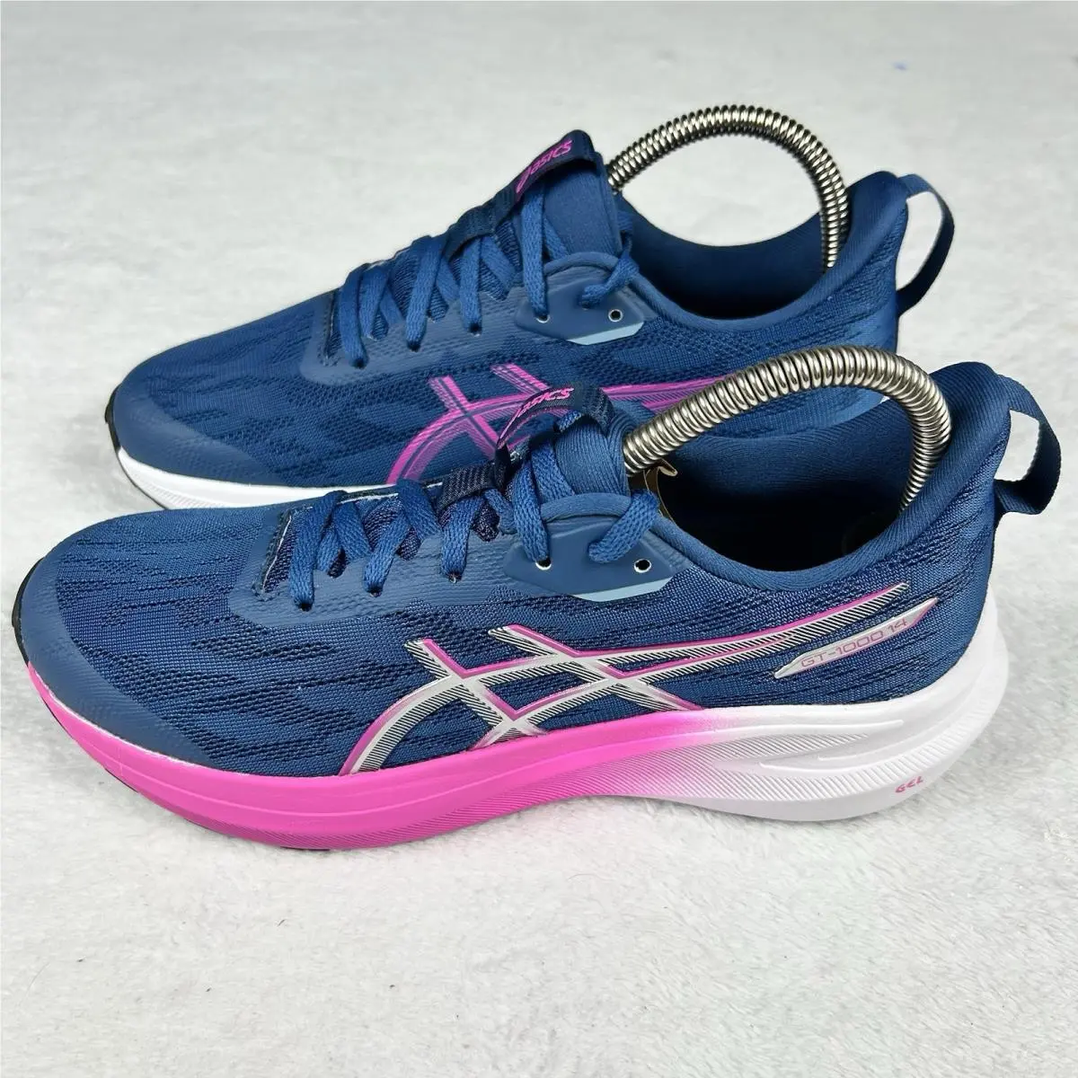 Asics shoes - GT-1000 14 GS - 1014A382-402 - Twilight Blue, Digital Sakura (UPC: 0199023138934) 0