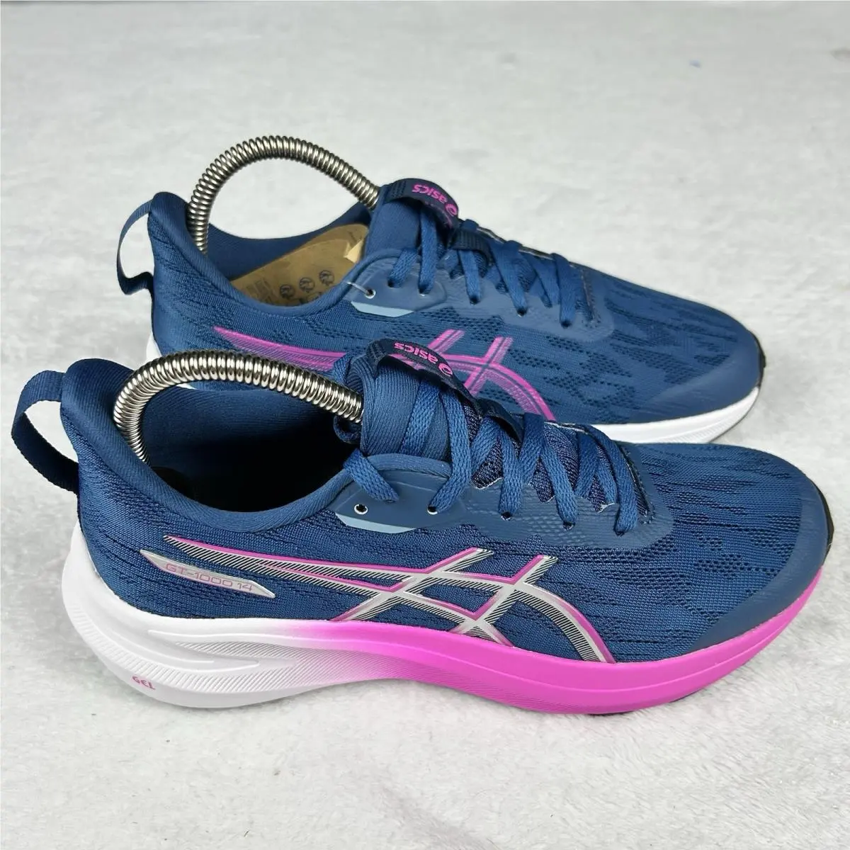 Asics shoes - GT-1000 14 GS - 1014A382-402 - Twilight Blue, Digital Sakura (UPC: 0199023138934) 7