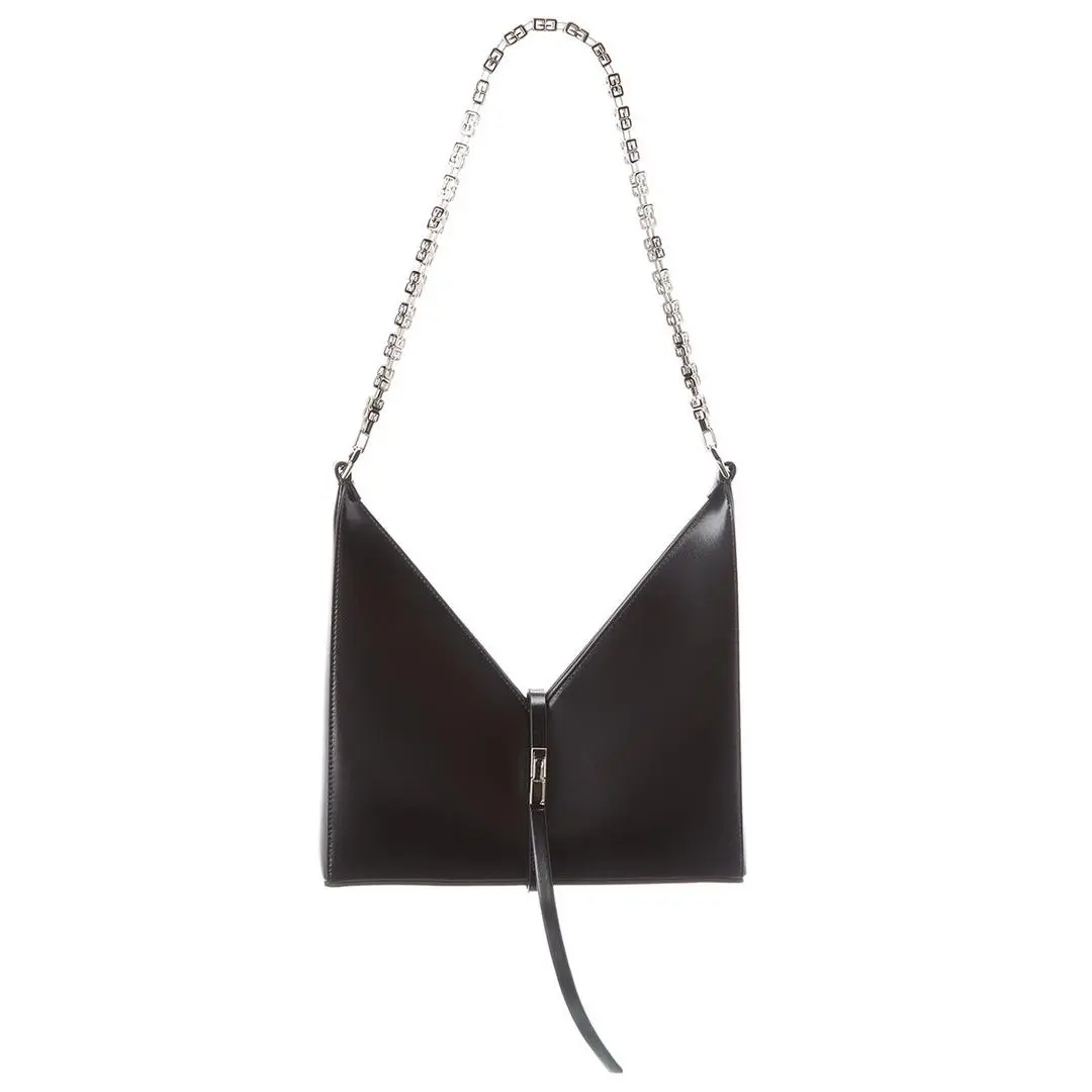 Givenchy Cut Out Small Leather Shoulder Bag Women`s Black