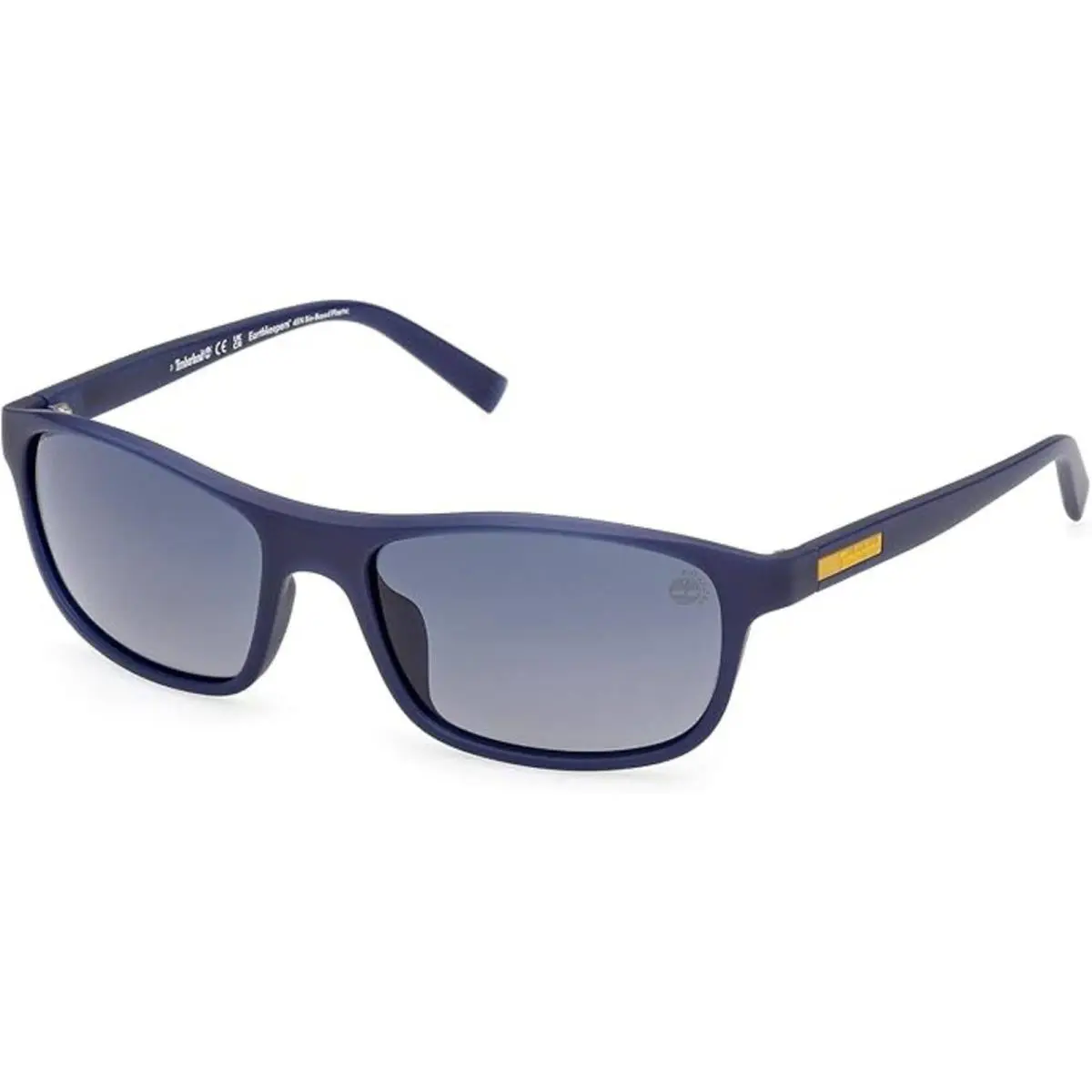 Timberland Men`s Sunglasses Matte Blue Rectangular Shape Frame TB00057-H 5891D