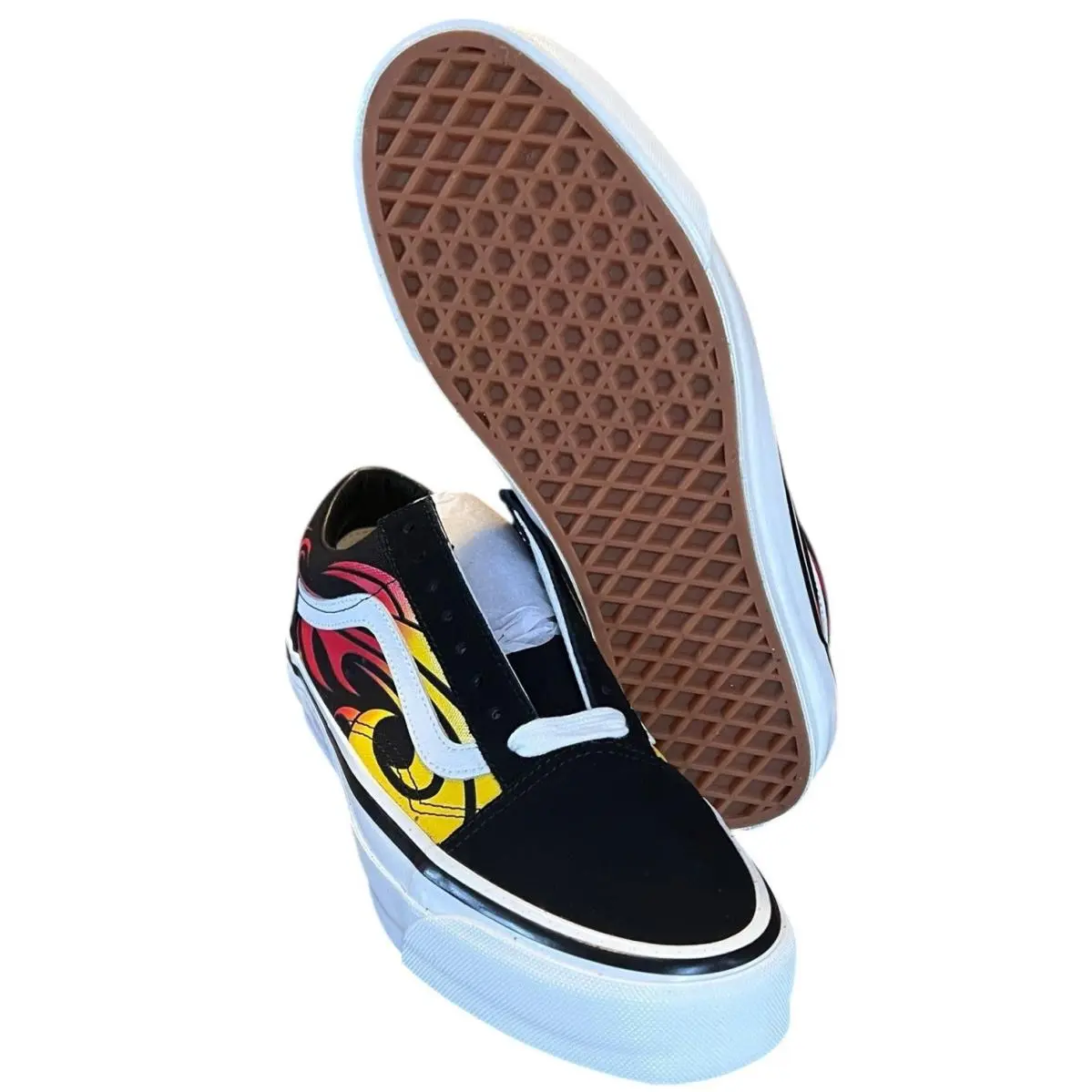 Vans shoes - Premium Flame Old Skool - Premium Flame Old Skool - VN000D56MCG - Black/White 12