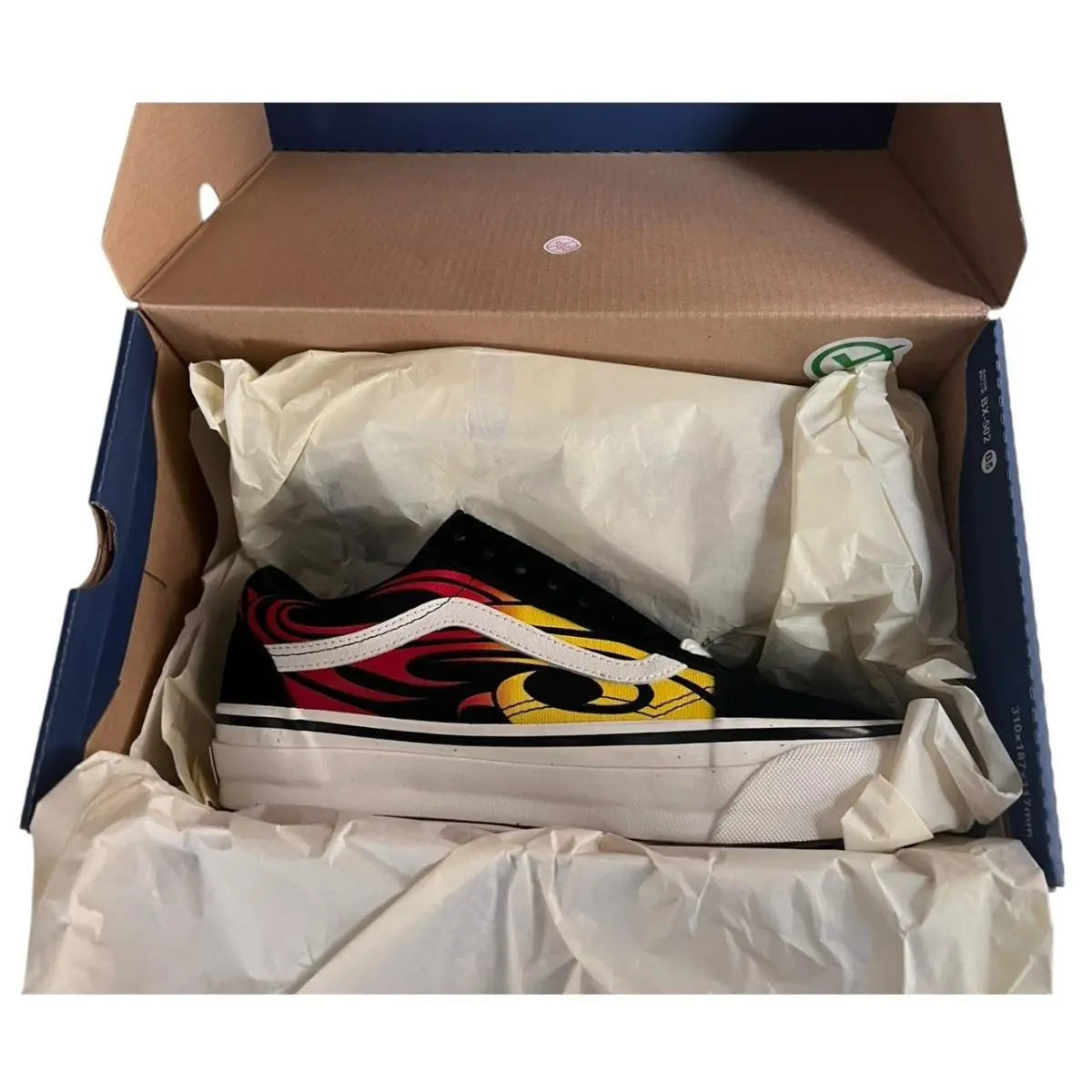 Vans shoes - Premium Flame Old Skool - Premium Flame Old Skool - VN000D56MCG - Black/White 17