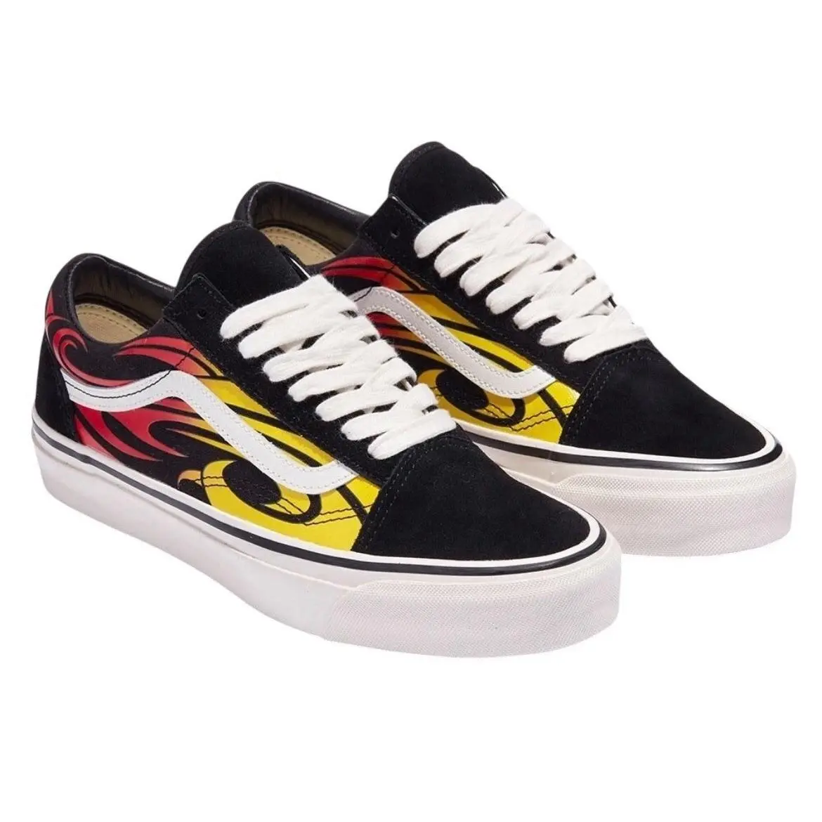 Vans shoes - Premium Flame Old Skool - Premium Flame Old Skool - VN000D56MCG - Black/White 0