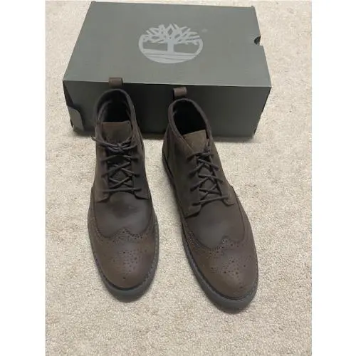 Timberland Squall Canyon Wingtip Chukka Dark Brown Men’s Size 11.5 M