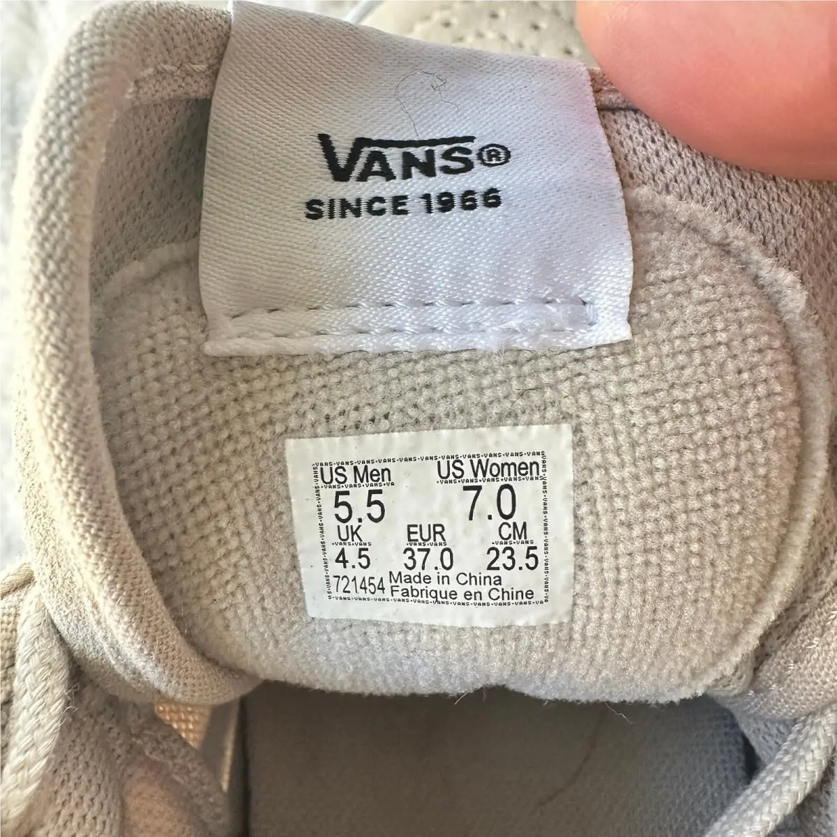 Vans shoes - Vans Sk8-Hi - Beige 6