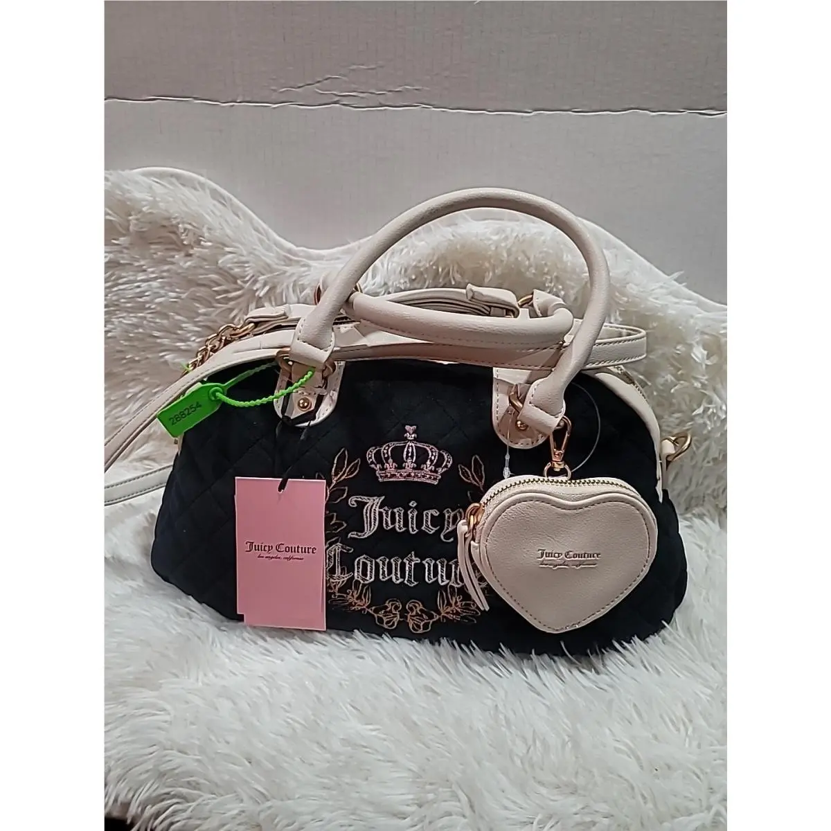 Royal Couture Satchel Liquorice/crystal by Juicy Couture