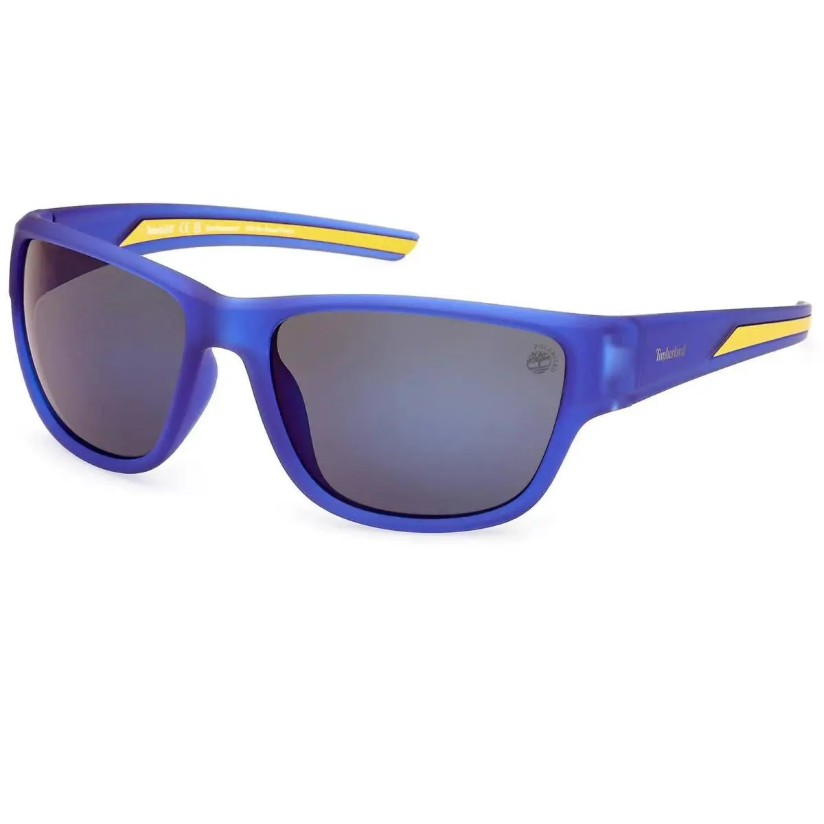 Timberland Men`s Sunglasses Matte Blue Injected Plastic Square TB00023 6091D