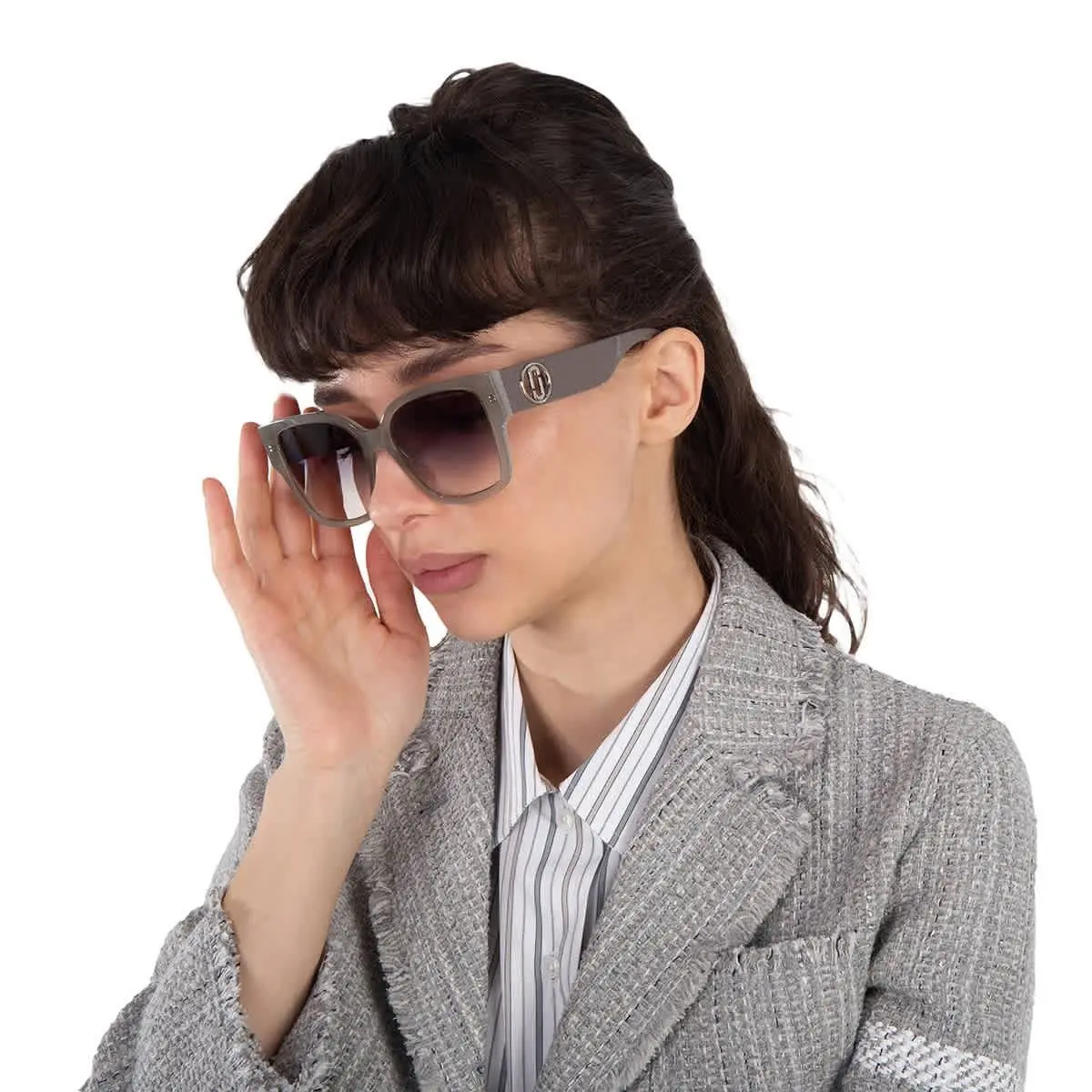 Grey Gradient Square Ladies Sunglasses Marc 698/S 06CR/9O 54 by Marc Jacobs