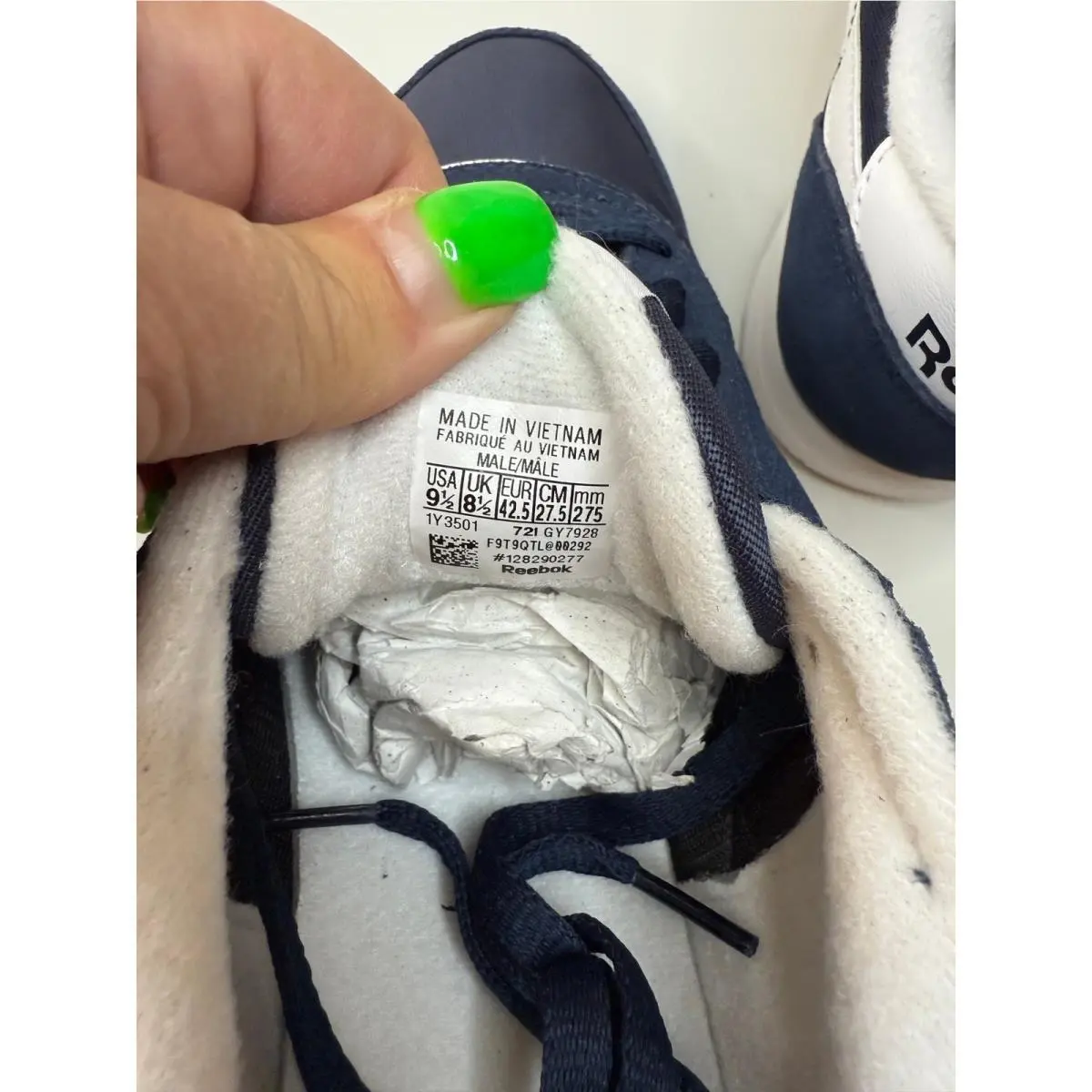 Reebok shoes - Reebok Classic Nylon - Classic Nylon - Blue 4