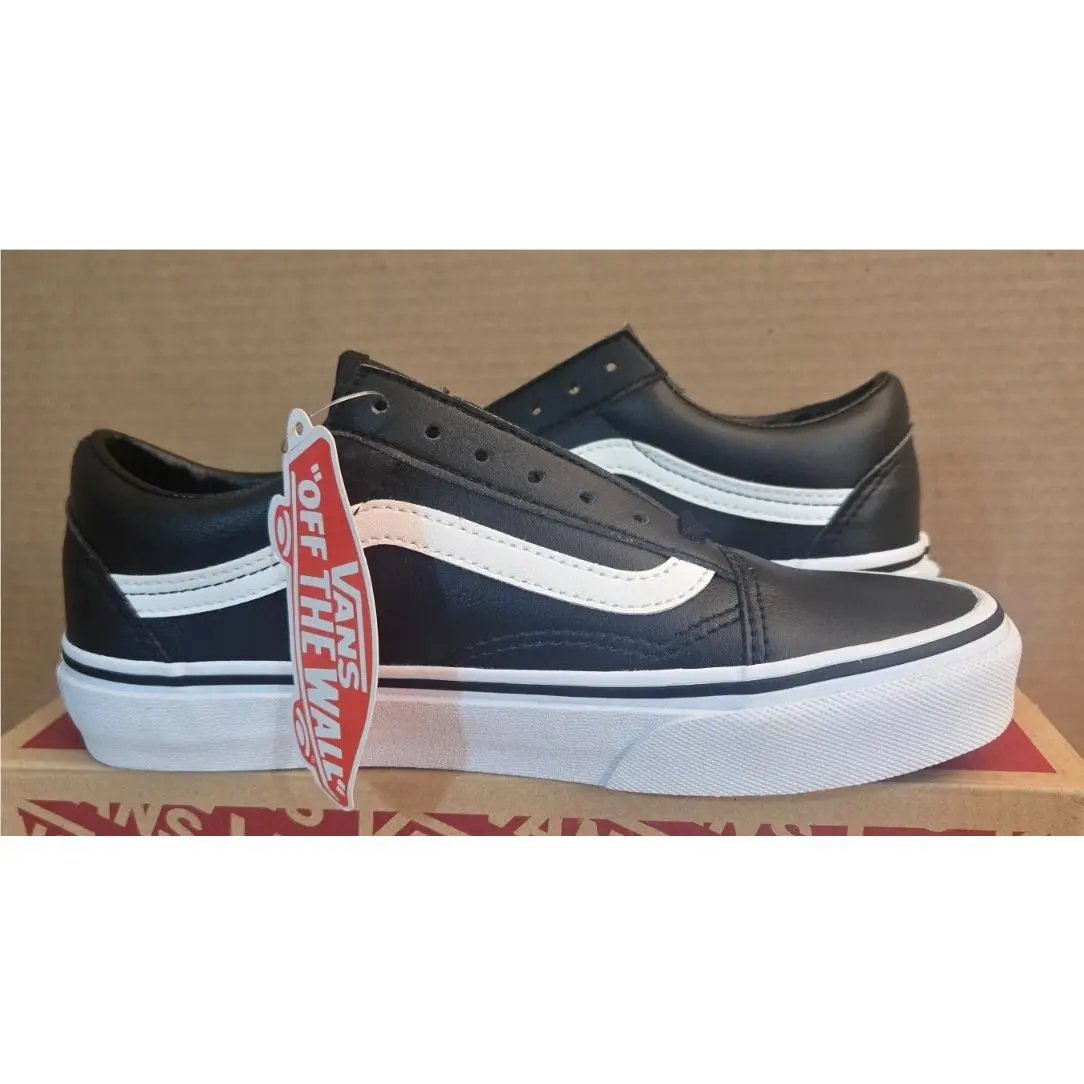 Vans shoes - VANS Old Skool - Old Skool - VN0A38G1NQR - Black/True White (UPC: 190543875637) 4