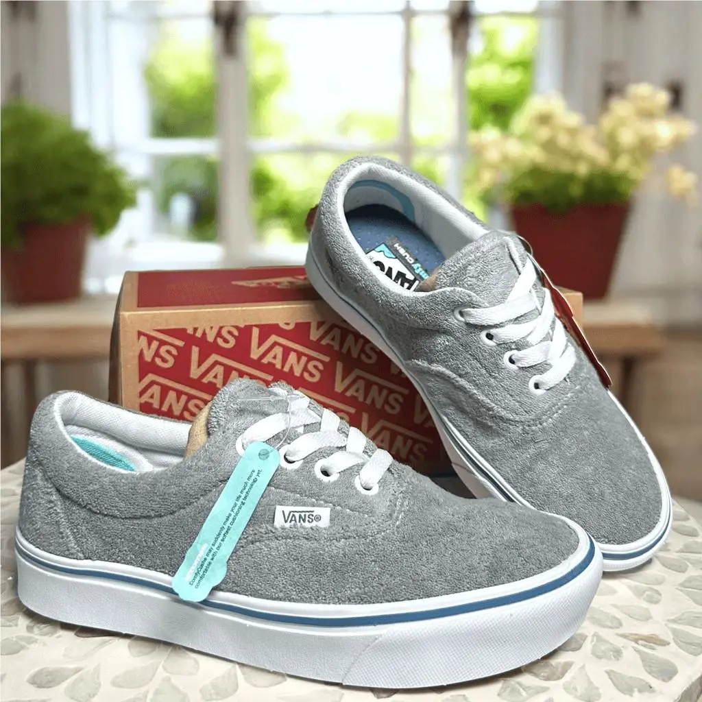 Vans Comfycush Era Terry Cloth Textured Edition Sneakers Shoes Women’s 5 Men’s 3