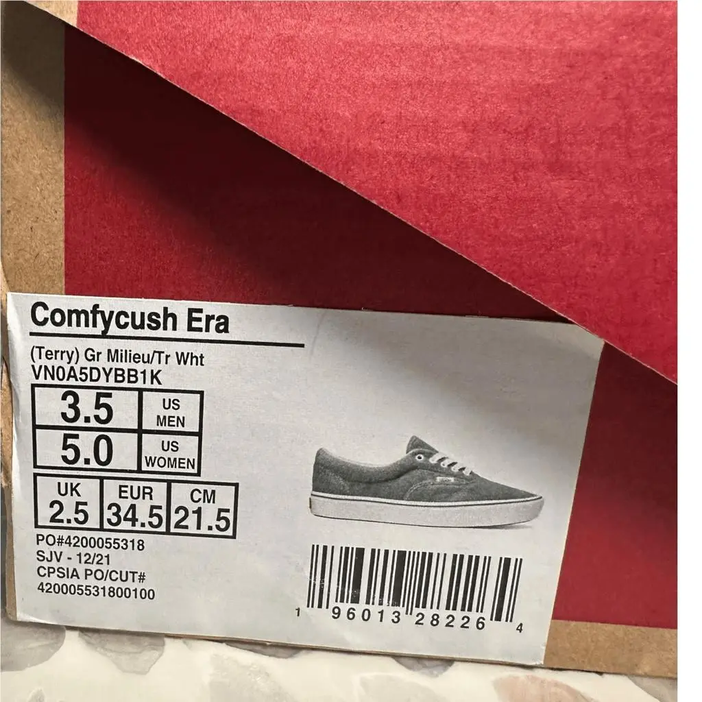 Vans shoes - Vans ComfyCush Era (Terry) sneakers - Multicolor 10