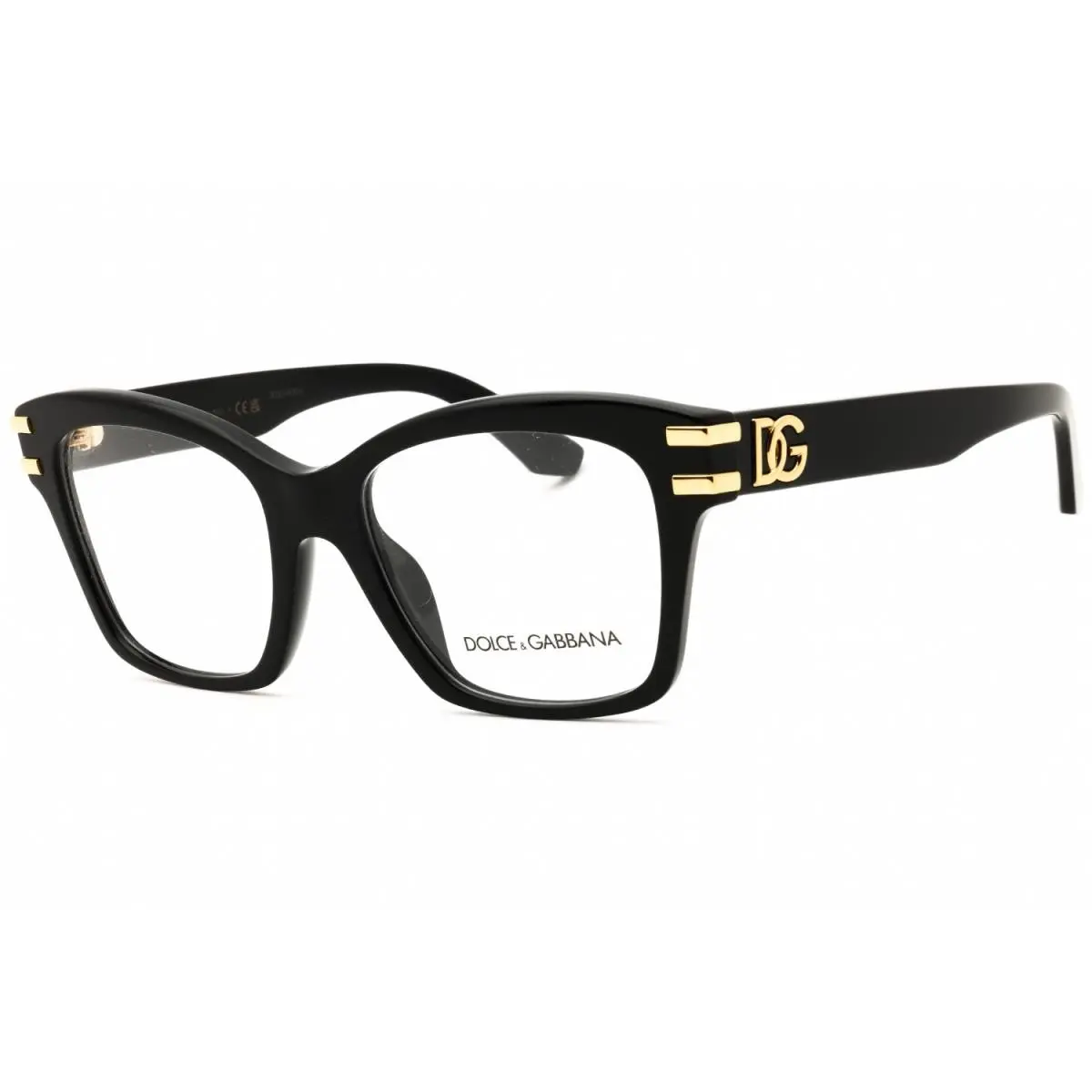 Dolce Gabbana DG3419-501-54 Eyeglasses Frame Size 54mm 19mm 145mm Black Women