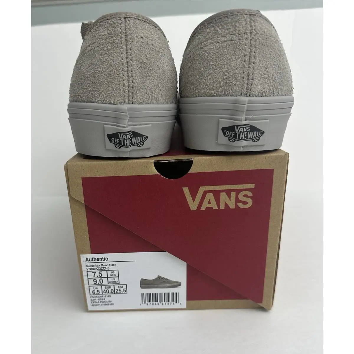 Vans shoes - VN0A2Z3ZCH8 - VN0A2Z3ZCH8 - Suede Mix Moon Rock (UPC: 0197065614744) 8