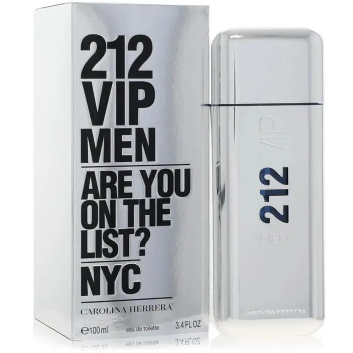 212 Vip Cologne By Carolina Herrera For Men 3.4 Oz Eau De Toilette Spray