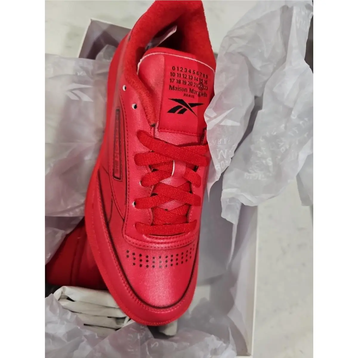 Maison Margiela x Reebok Project 0 Cc Tl Club Tromp L`eoil Sneakers Size 6.5