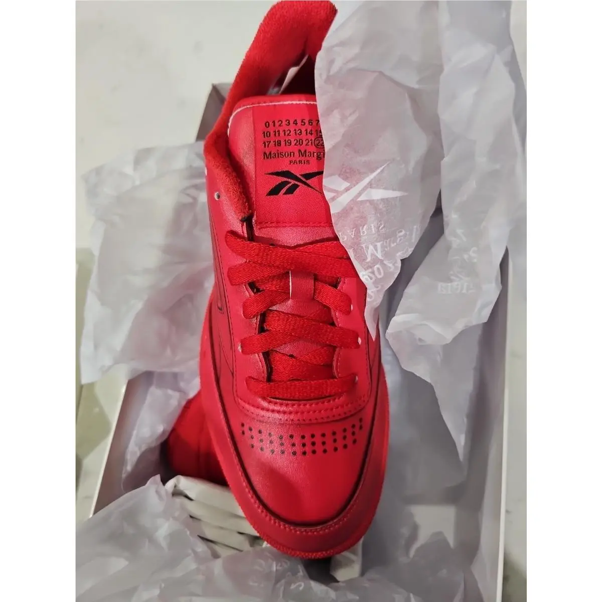 Reebok shoes - Maison Margiela Project 0 - Maison Margiela Project - Red 1