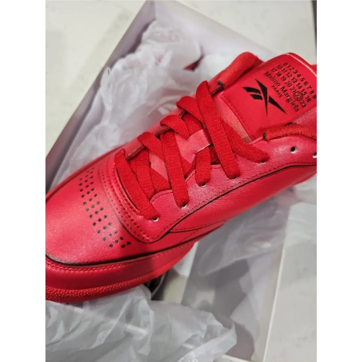 Reebok shoes - Maison Margiela Project 0 - Maison Margiela Project - Red 2