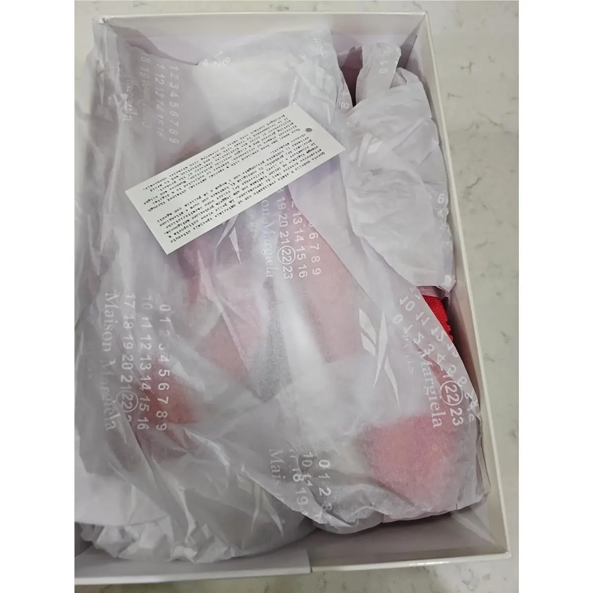 Reebok shoes - Maison Margiela Project 0 - Maison Margiela Project - Red 4
