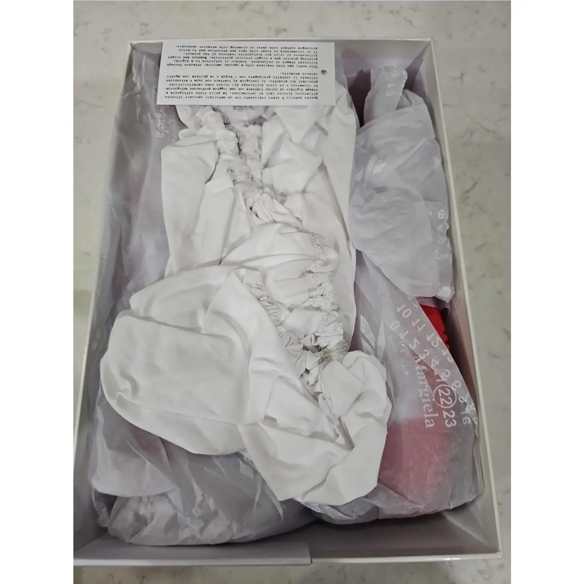 Reebok shoes - Maison Margiela Project 0 - Maison Margiela Project - Red 5