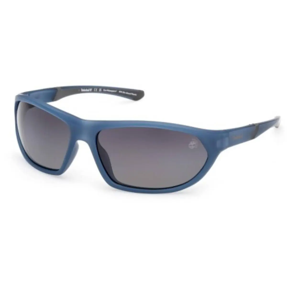 Timberland Men`s Sunglasses Matte Blue Rectangular Full Rim Frame TB00035 6791D