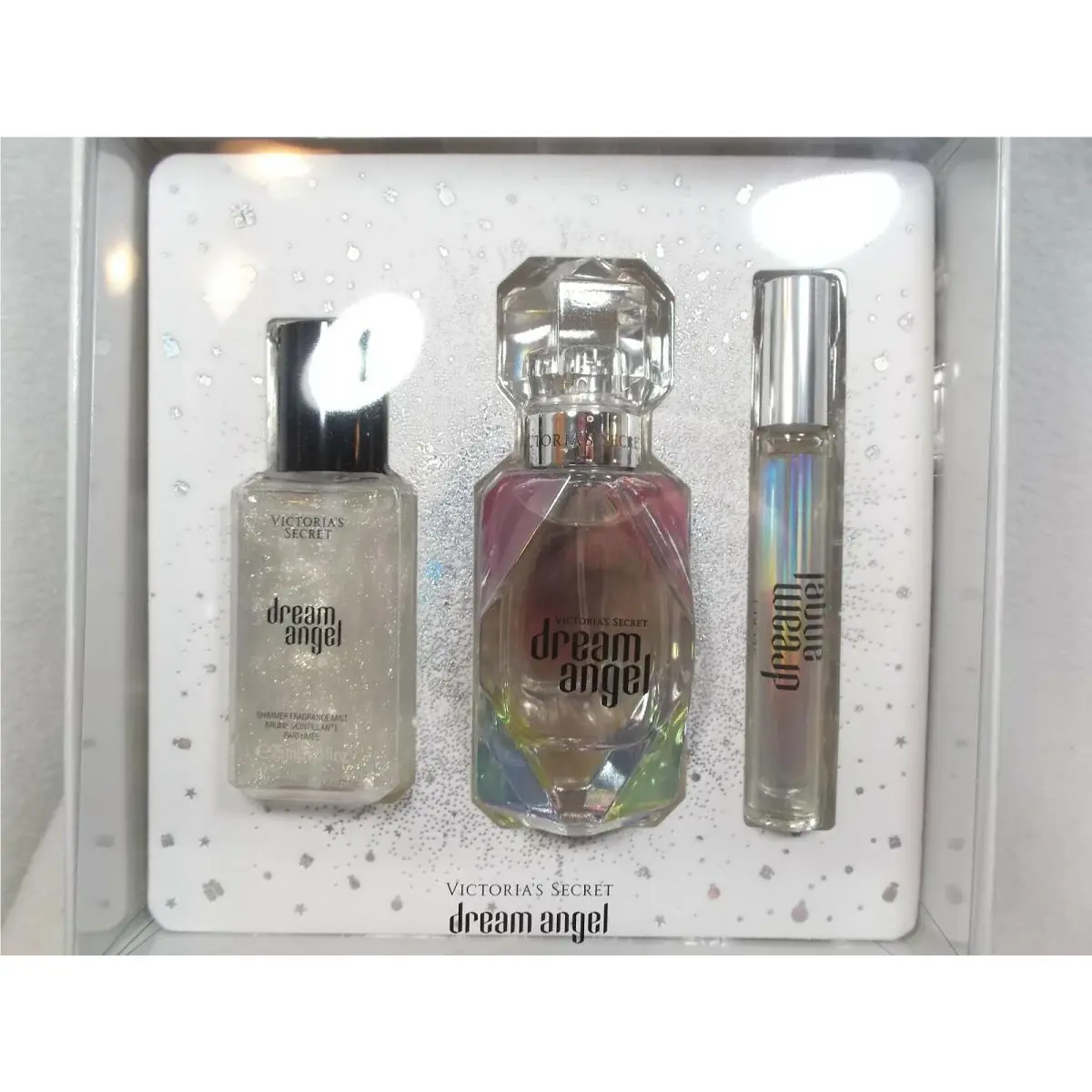 Victoria`s Secret Victoria`s Secet Dream Angel Parfum Fragrance Mist Perfume Spray Rollerball Set