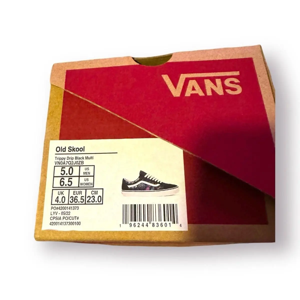 Vans shoes - Trippy Drip - Trippy Drip - Gold 2