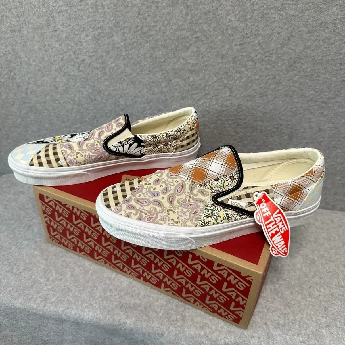Vans shoes - Classic Slip-On Meadow Patchwork - Classic Meadow Patchwork - Multicolor 2