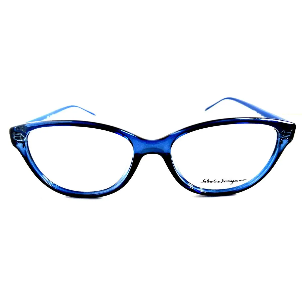 Salvatore Ferragamo SF 2650 424 51mm Clear Blue Women`s Eyeglasses Frame