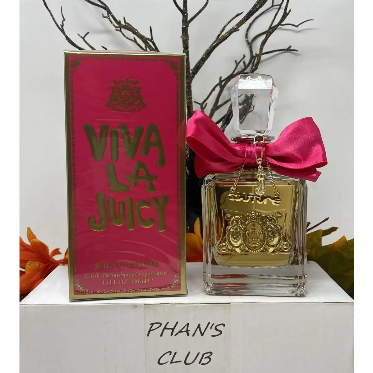 Juicy Couture Viva la Juicy 3.4oz Edp Floral Fruity Gourmand Perfume For Women