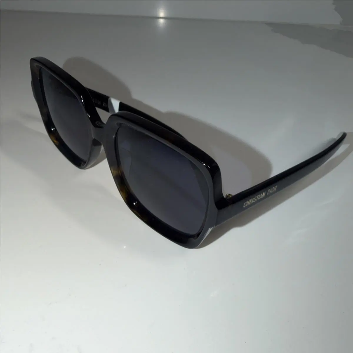 Dior Diormidnight S4F Brown Square Sunglasses 56-19-140mm