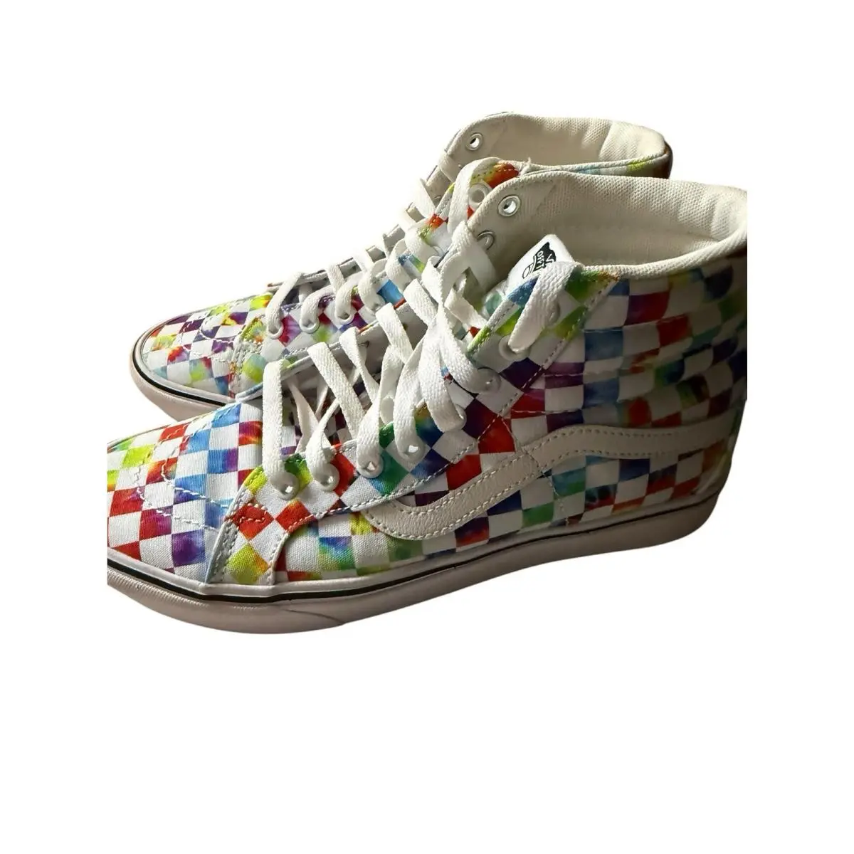 Vans shoes - VANS Sk8-Hi - VN0A38GEVLV - White 0