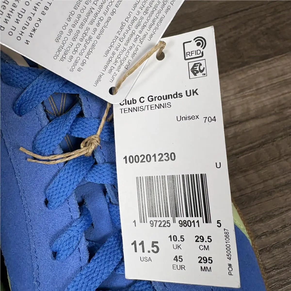 Reebok shoes - Club C Grounds UK - Club Grounds - 10020123 - Blue 3