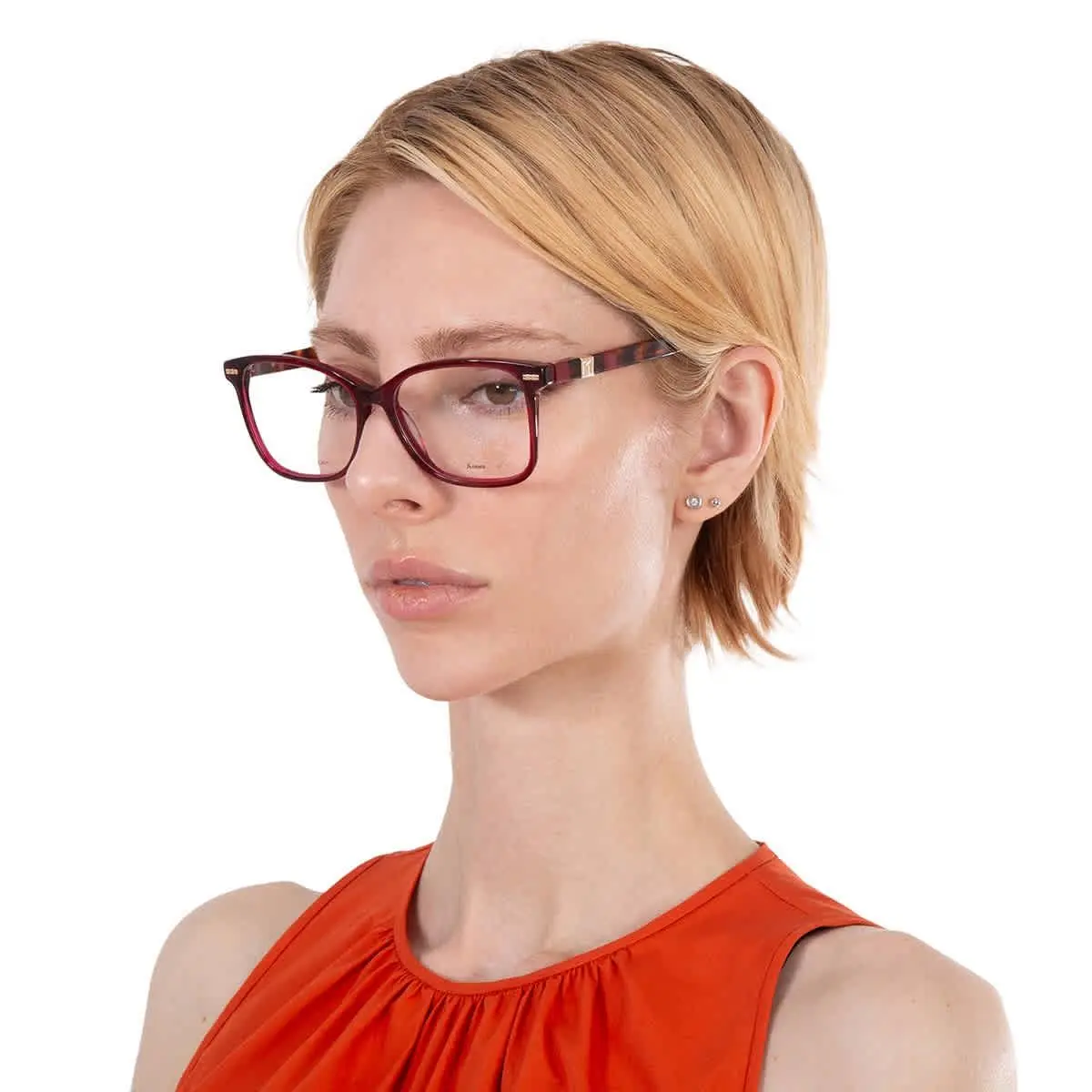 Carolina Herrera Demo Square Ladies Eyeglasses Her 0108 0YDC 54 Her 0108 0YDC 54