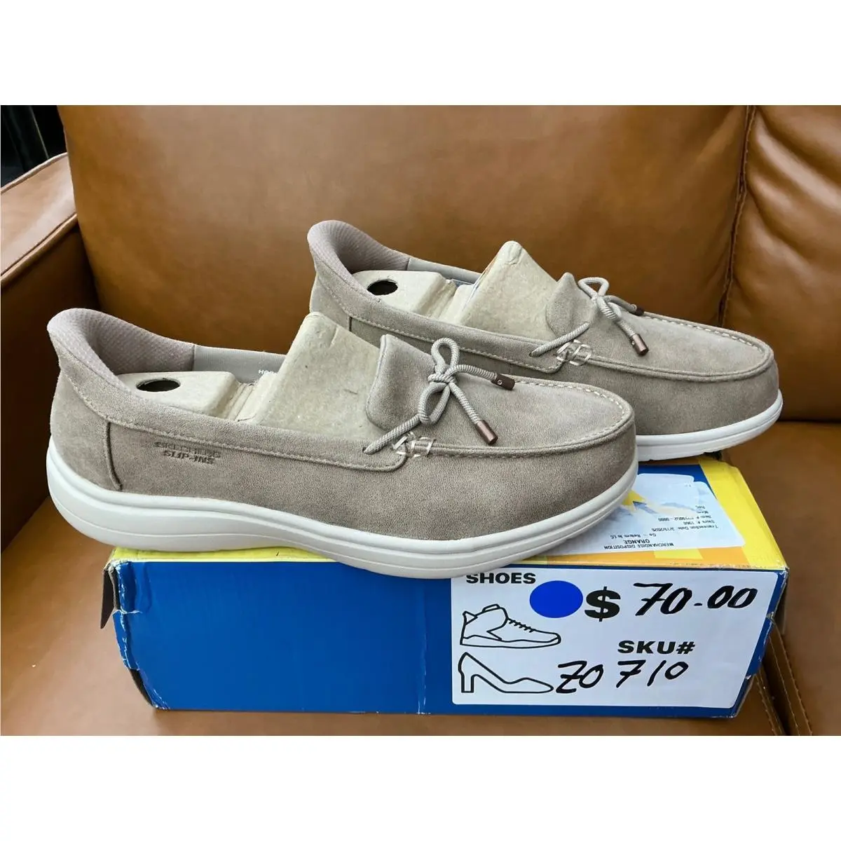 Skechers shoes - On-the-Go Flex Radiant - Lana - Beige 5
