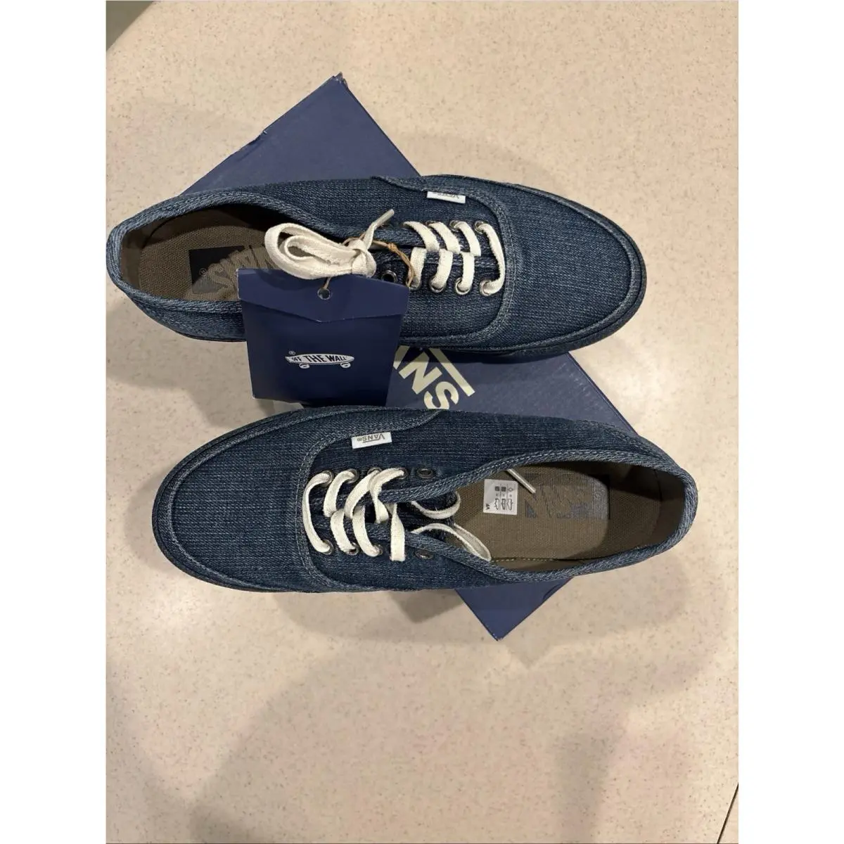 Vans LX 44 Denim Indigo Men Size 9.5 Box