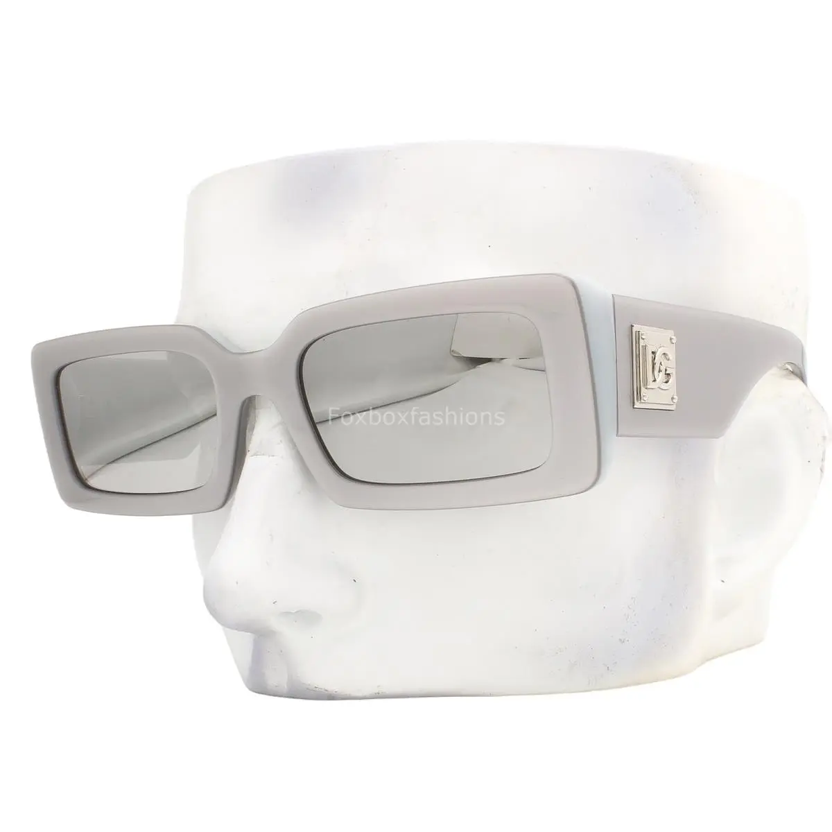 Dolce Gabbana Sunglasses DG4416 3373/6G Gloss Metallic Gray Silver Mirror W/case
