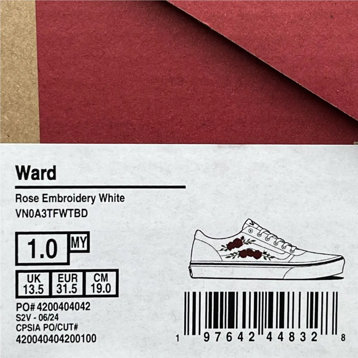 Vans shoes - Vans Ward - Ward - White (UPC: 197642448328) 7