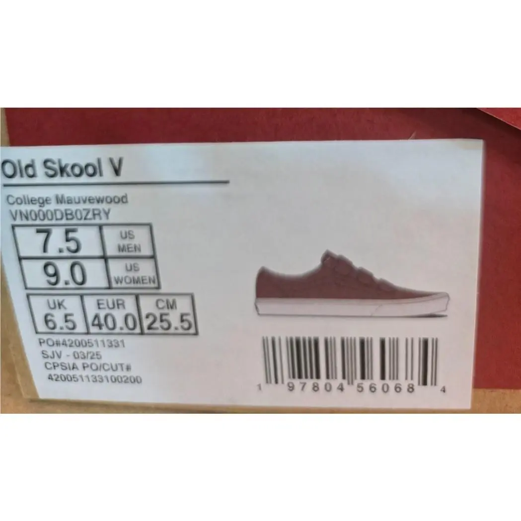 Vans shoes - Vans Old Skool - Old Skool - Pink (UPC: 197804560684) 6