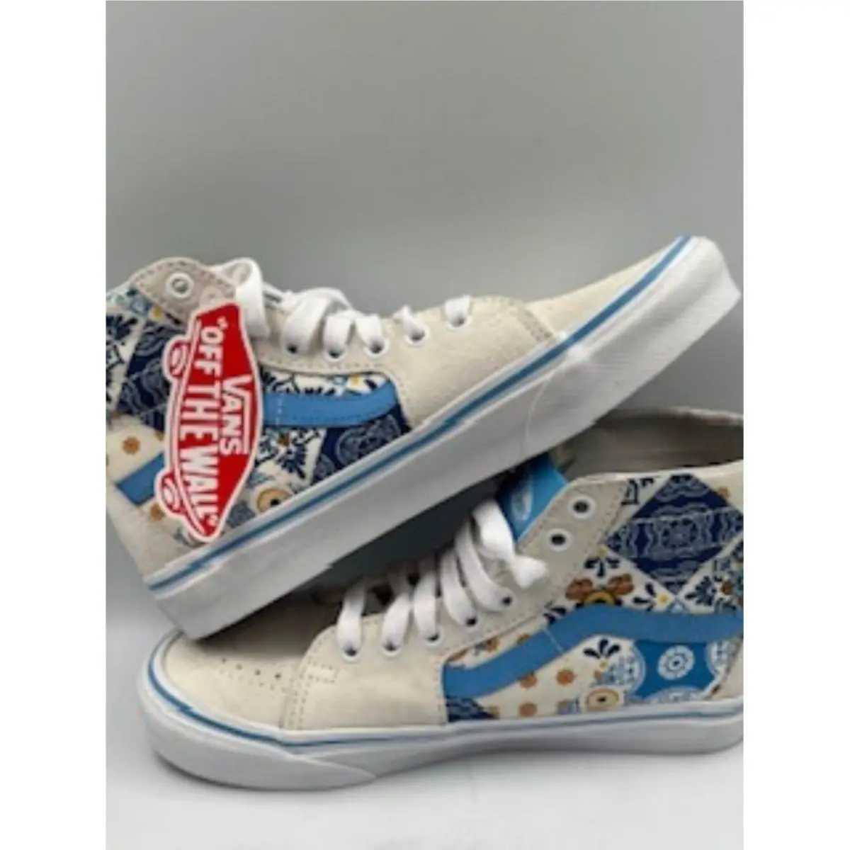 Vans Pattern of The World SK8-Hi Women`s Sneakers Size 7.5 Hi Top Shoes