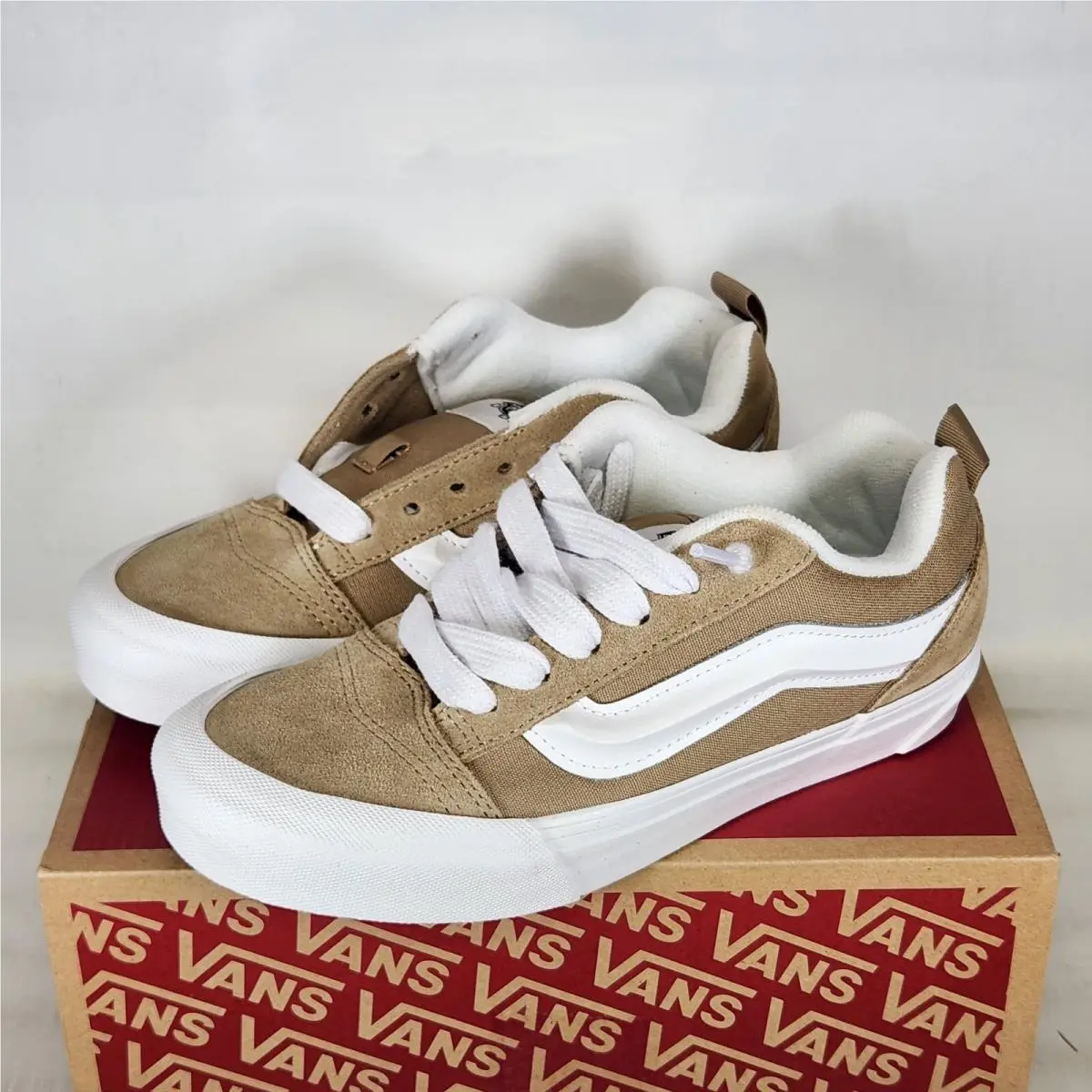 Vans shoes - VANS Knu Skool - Knu Skool - Beige 0