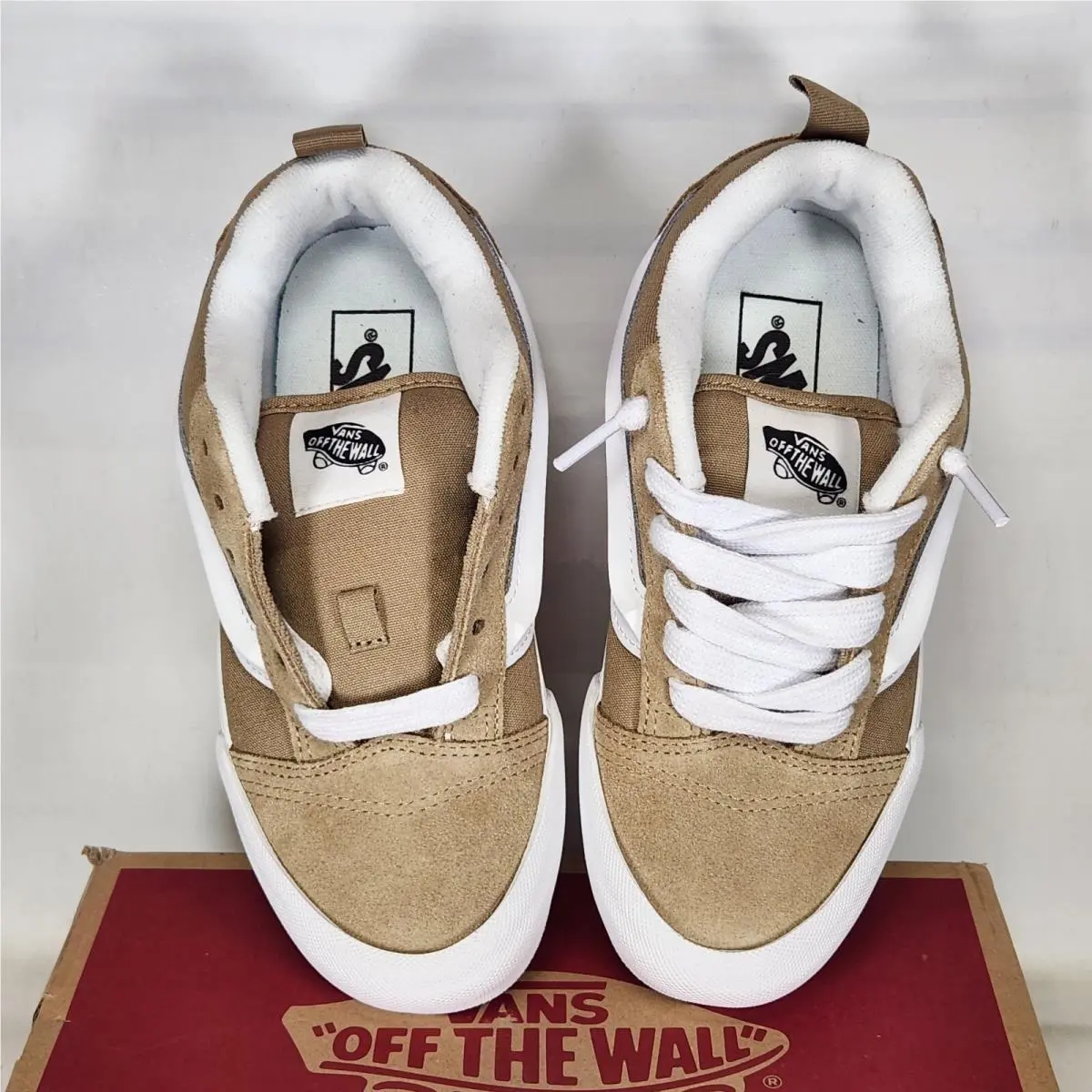 Vans shoes - VANS Knu Skool - Knu Skool - Beige 1