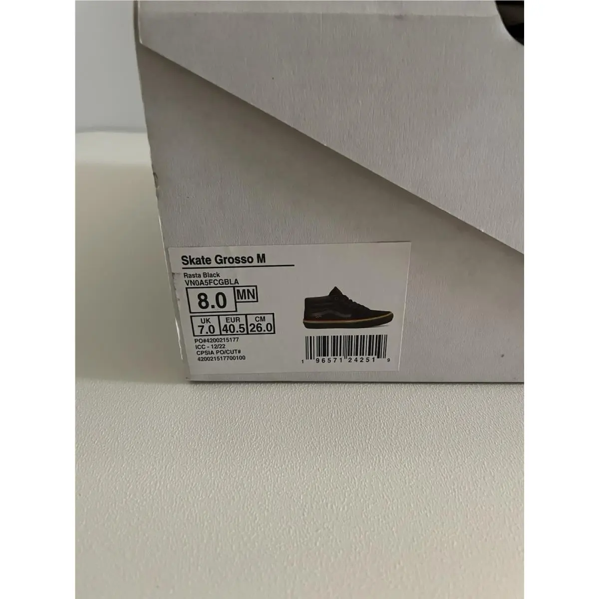 Vans shoes - VANS Skate Mid - Skate Mid - VN0A5FCGBLA - Black 6