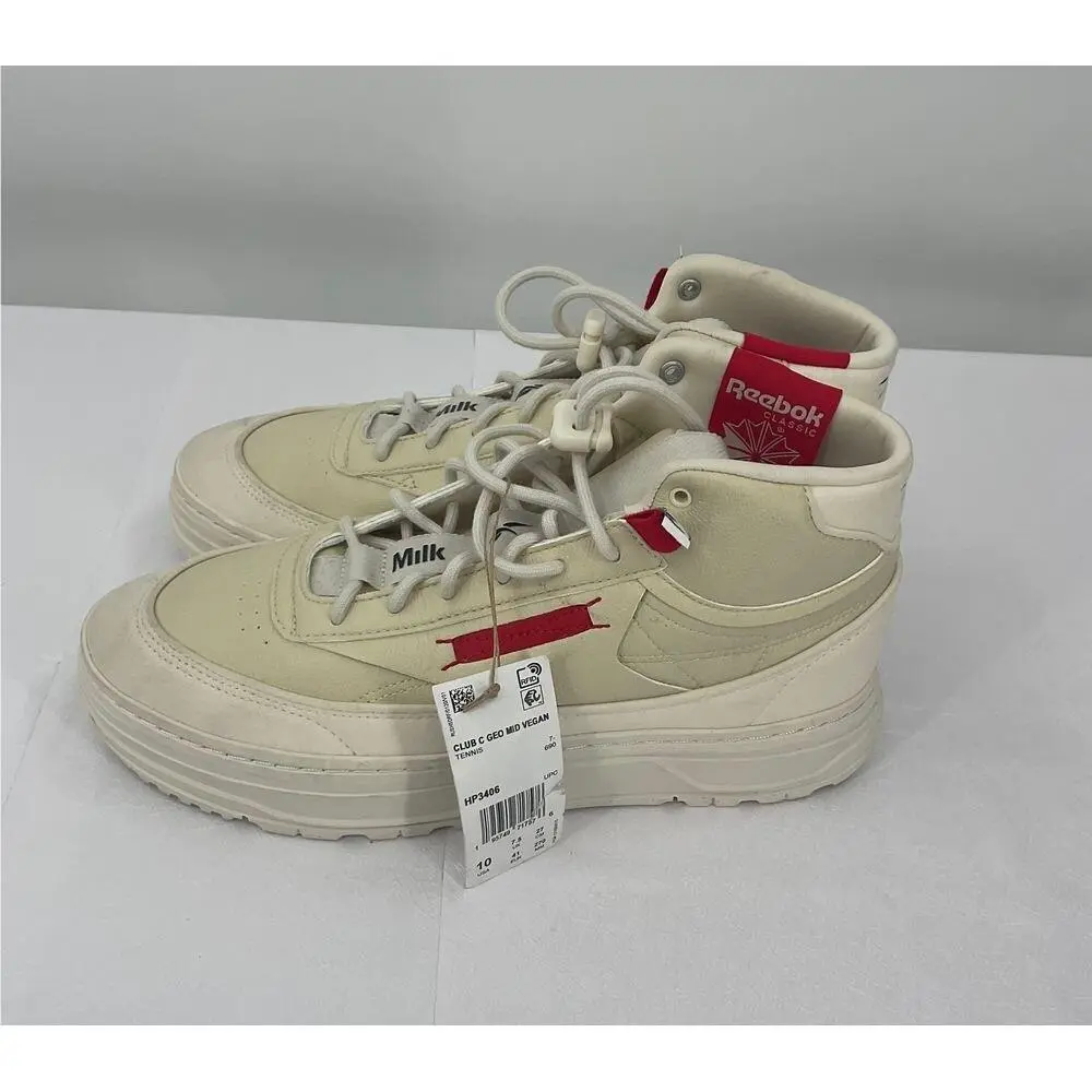 Reebok shoes - Reebok Club C Geo Mid Vegan - Beige 2