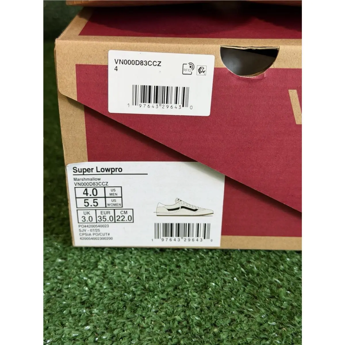 Vans shoes - VANS Super Lowpro - Super Lowpro - VN000D83CCZ - Marshmellow (UPC: 197643296430) 10