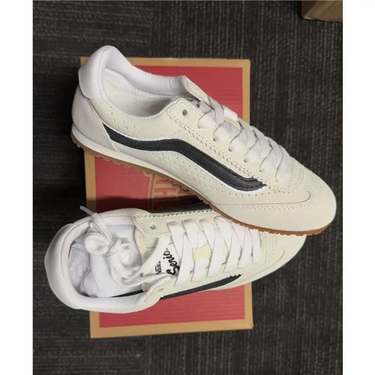 Vans shoes - VANS Super Lowpro - Super Lowpro - VN000D83CCZ - Ivory 0