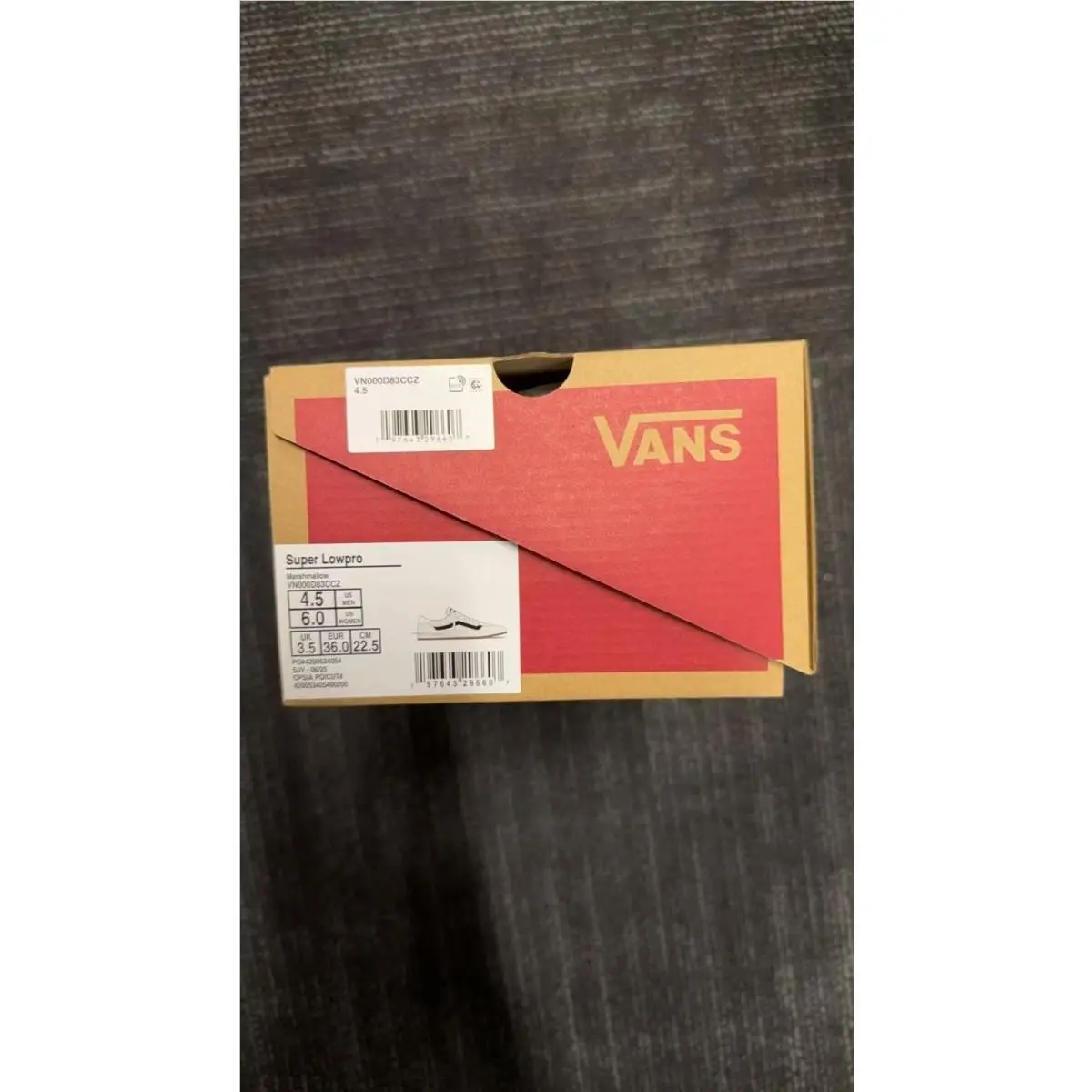 Vans shoes - VANS Super Lowpro - Super Lowpro - VN000D83CCZ - Ivory 5