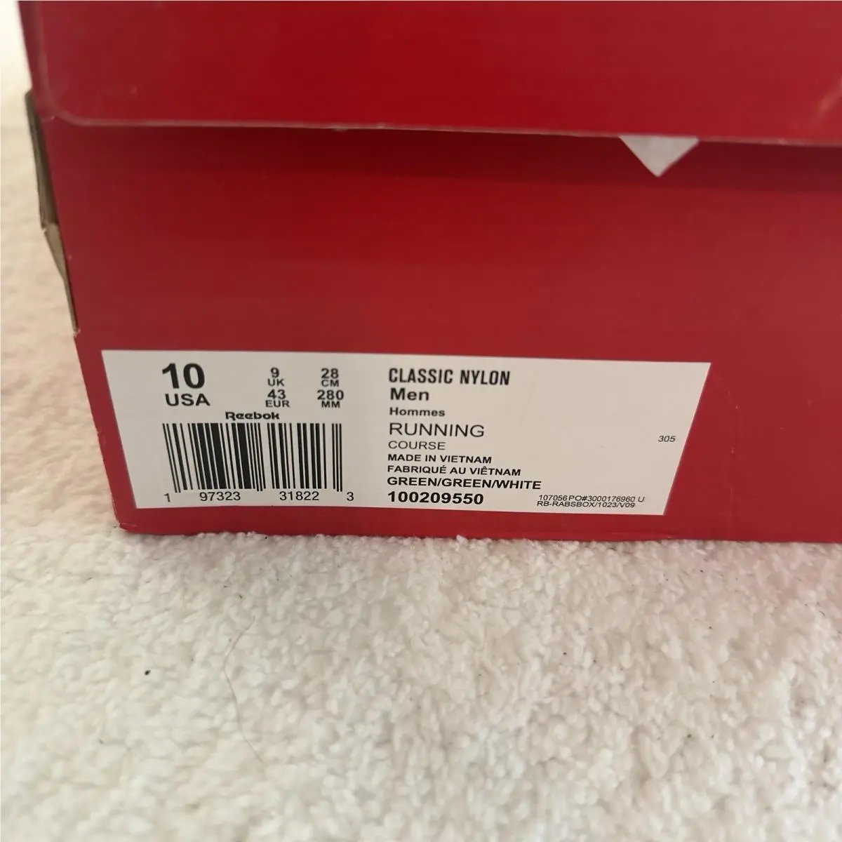 Reebok shoes - Reebok Classic Nylon - Classic Nylon - 100209550 - White 5