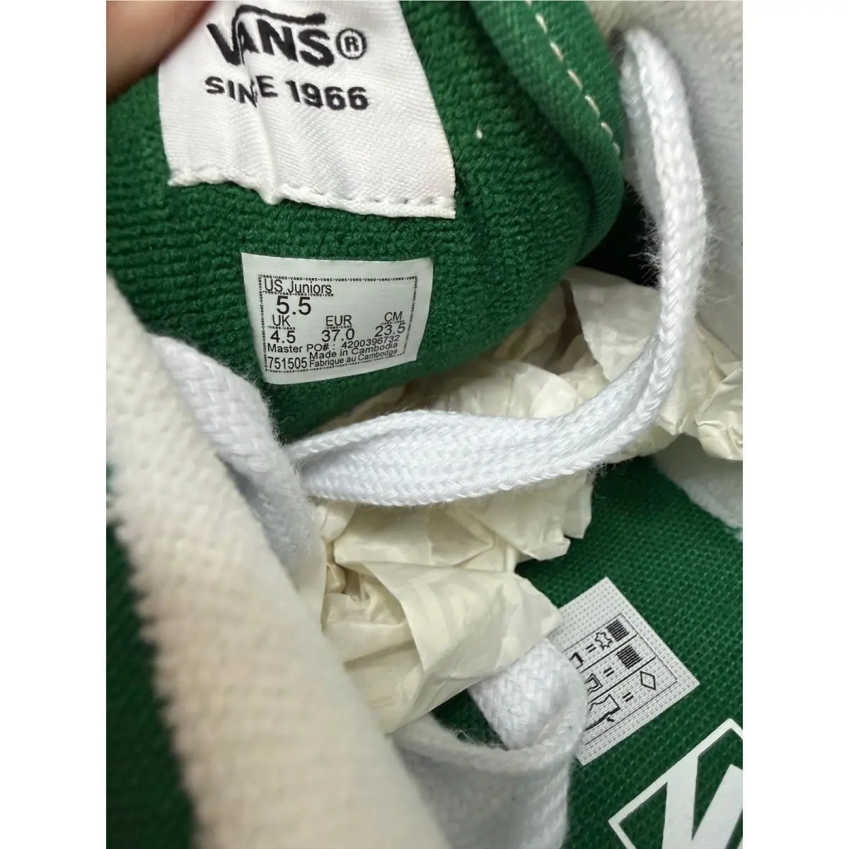 Vans shoes - VANS Knu Skool - Knu Skool - Green 1